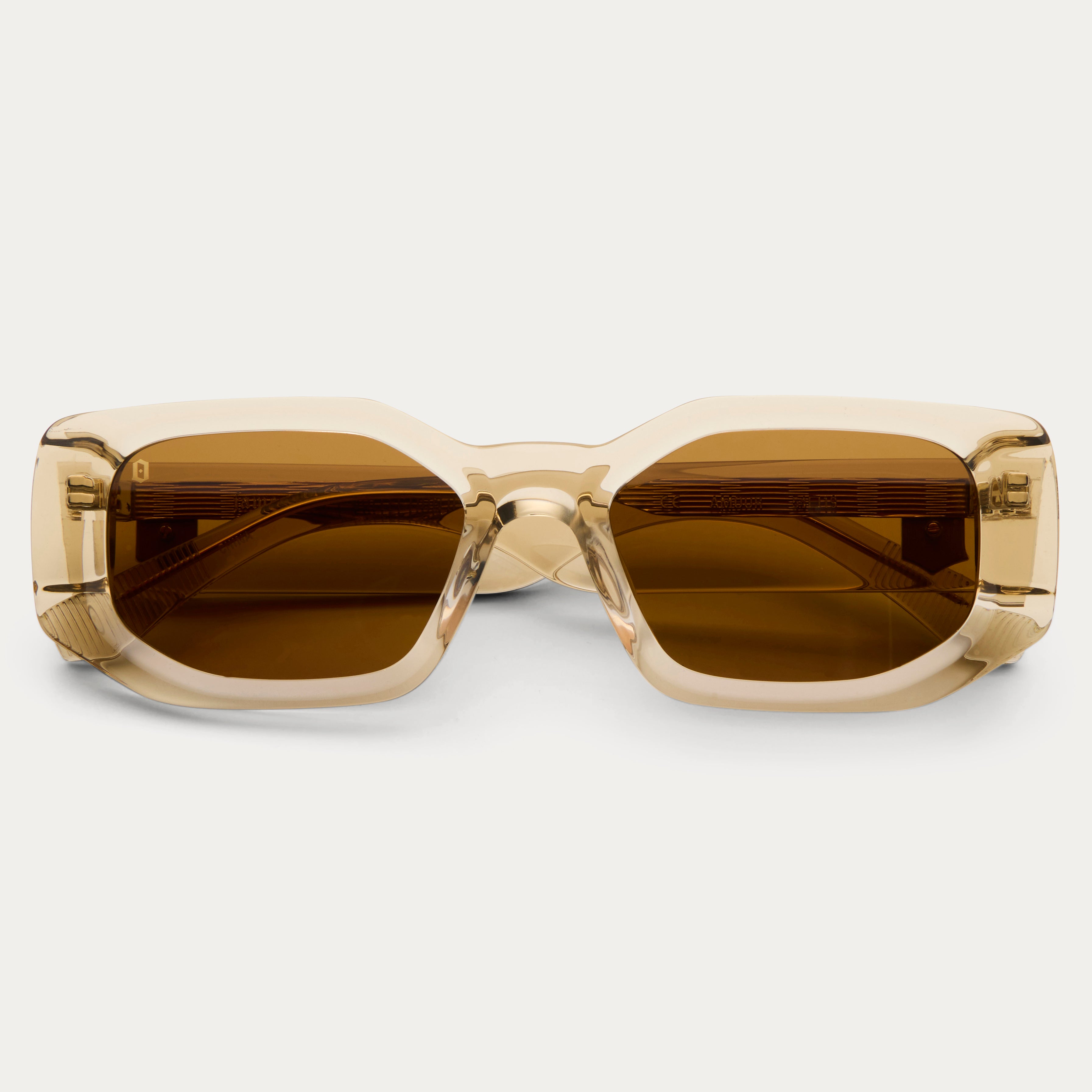 HAL サングラス NYMPH CHAMPAGNE Nymph Gold Female Wrap Sunglasses | Le Specs