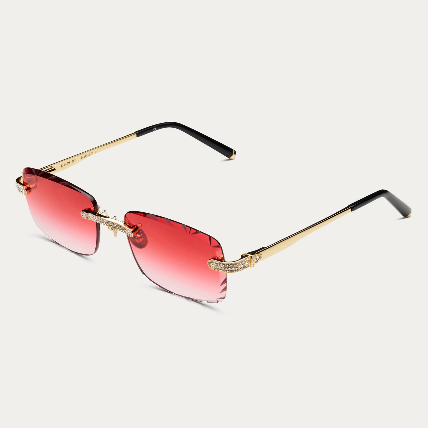 ICED RED TINT SIGNATURE GEM CUT