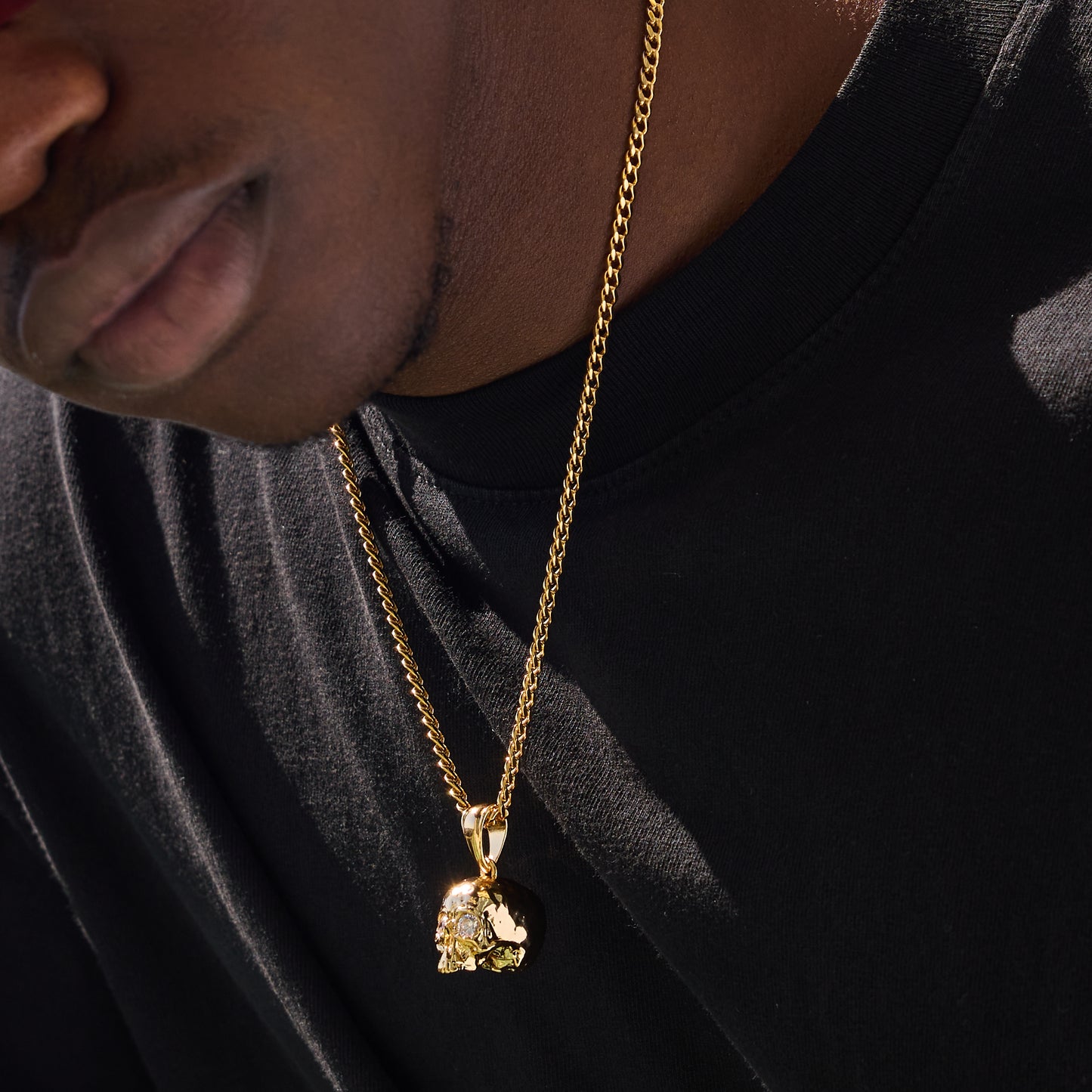 GOLD CUBAN LINK CHAIN 4mm
