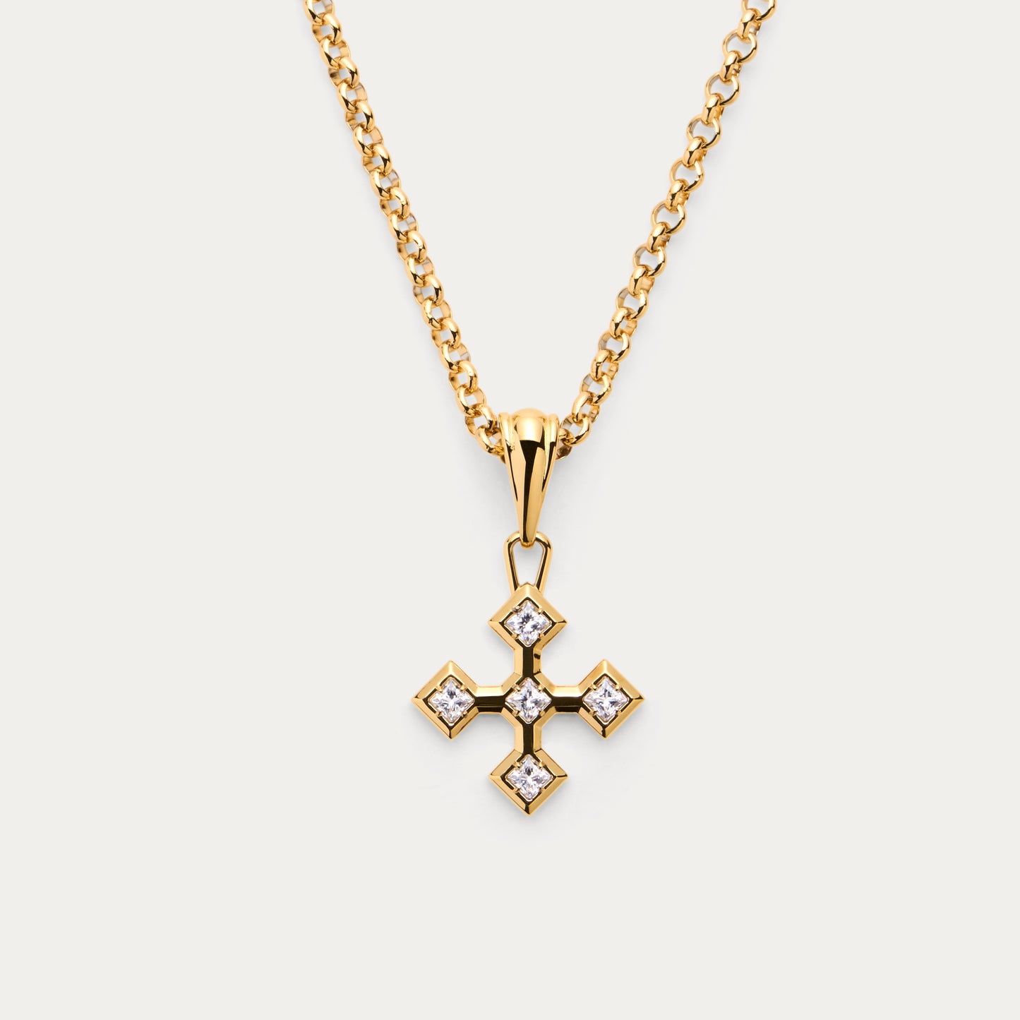 GOLD SISTINE PENDANT
