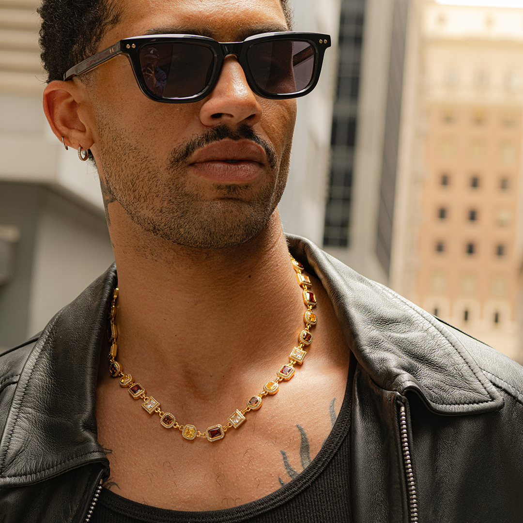 GOLD MELANGE NECKLACE