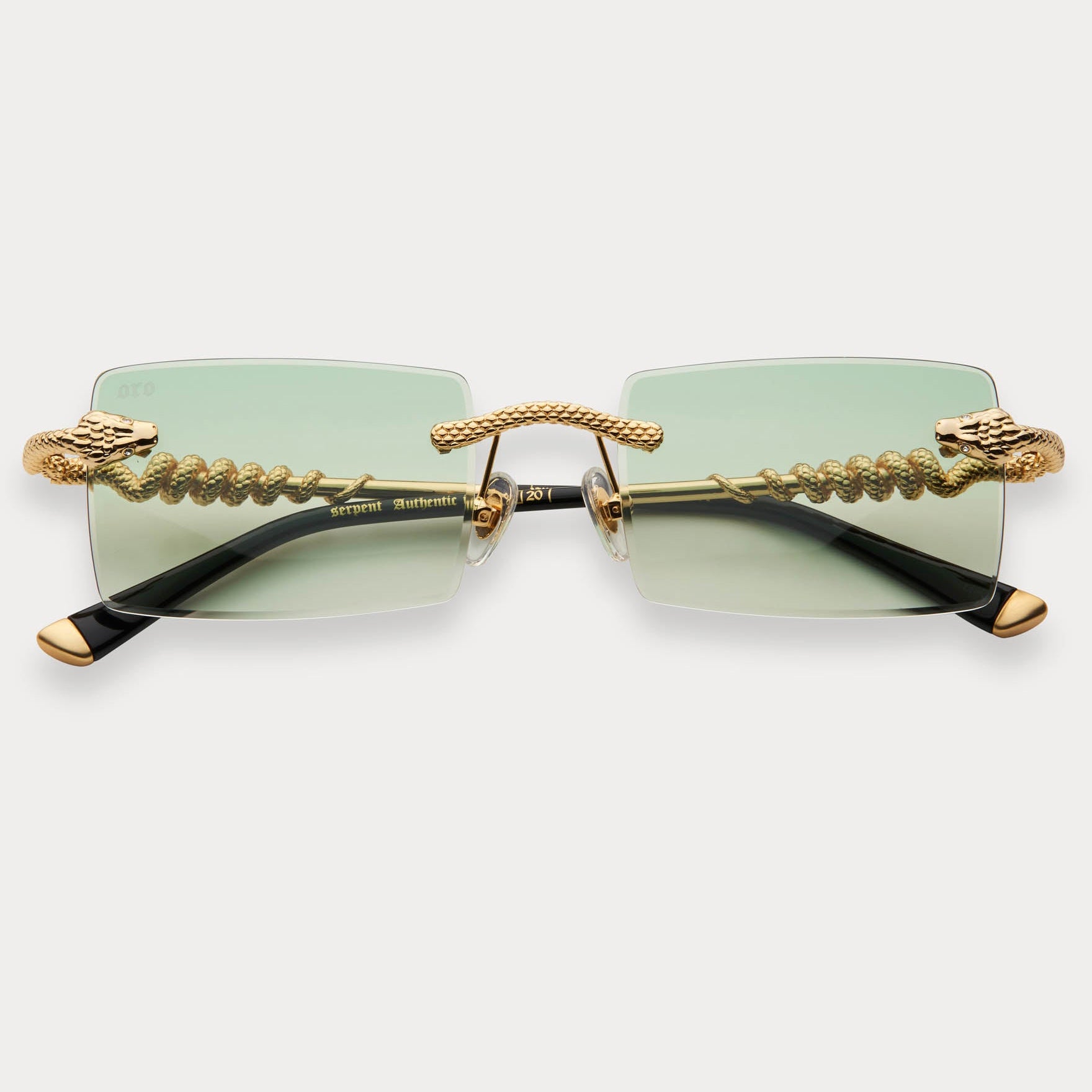 green tinted goggles GREEN TINT SERPENT AUTHENTIC – JAMES ORO