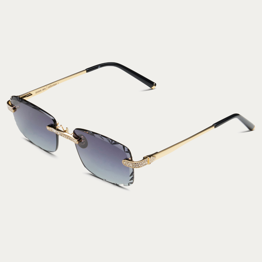 ICED BLACK TINT SIGNATURE GEM CUT – JAMES ORO ICED BLACK TINT SIGNATURE GEM CUT – JAMES ORO