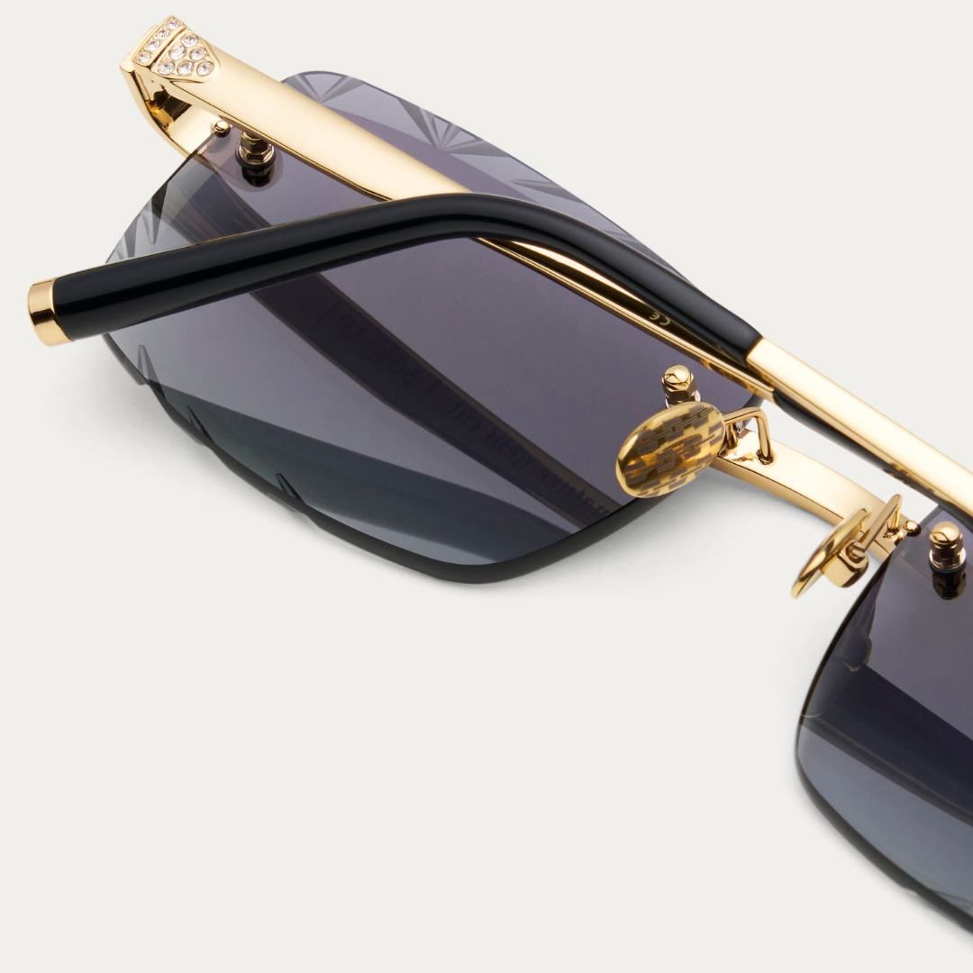 ICED BLACK TINT SIGNATURE GEM CUT – JAMES ORO ICED BLACK TINT SIGNATURE GEM CUT – JAMES ORO