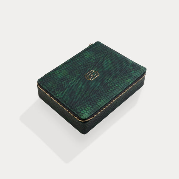 COLLECTORS CASE | DARK GREEN SNAKE