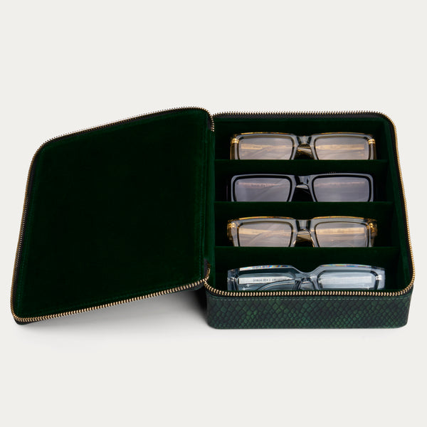 COLLECTORS CASE | DARK GREEN SNAKE