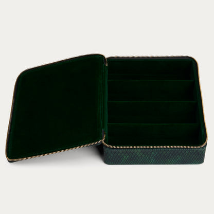 COLLECTORS CASE | DARK GREEN SNAKE