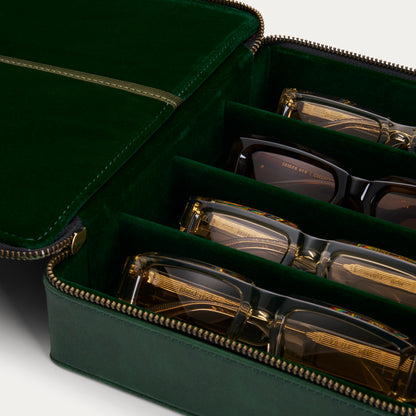 COLLECTORS CASE | DARK GREEN LEATHER