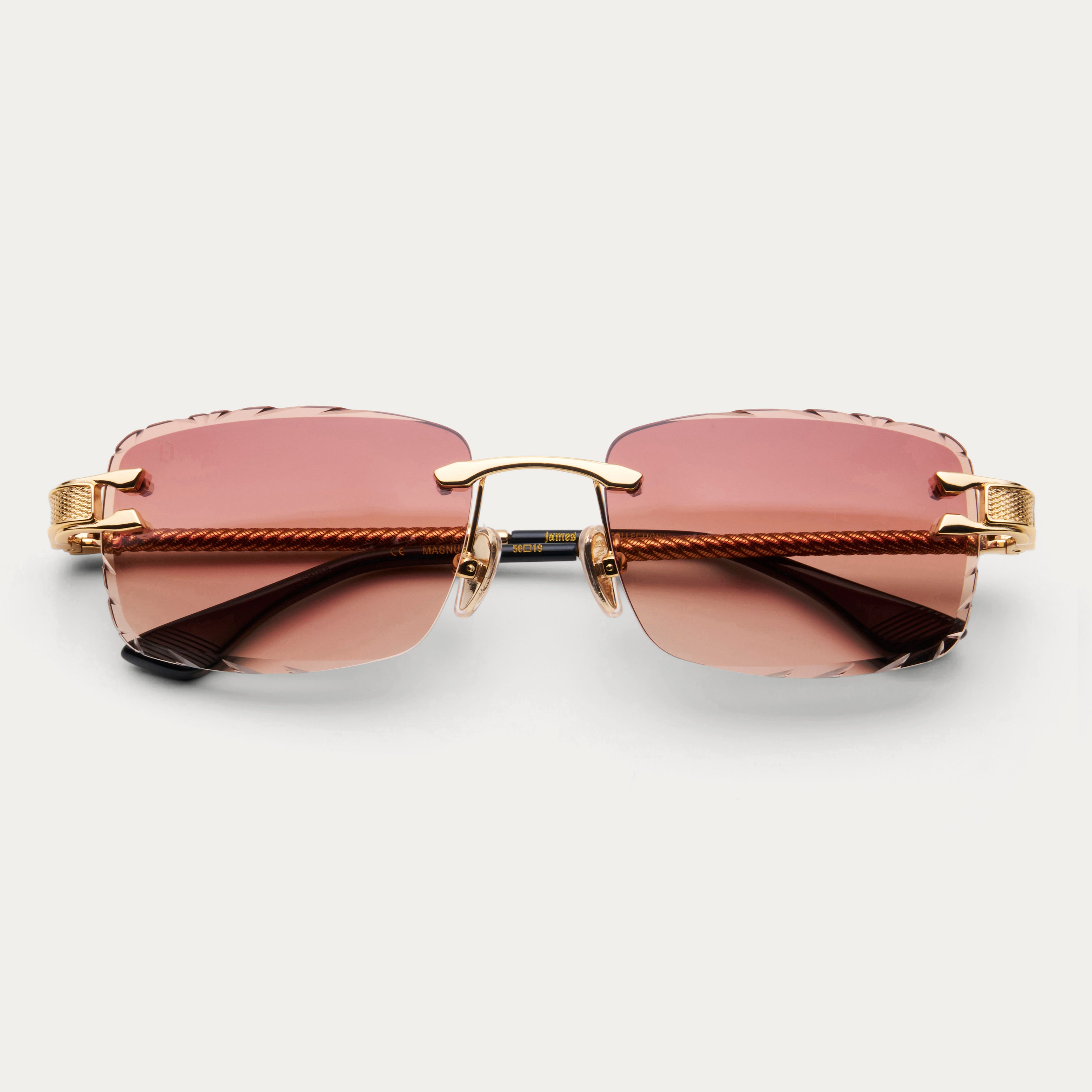 MAGNUS BROWN TINT SIGNATURE GEM CUT – JAMES ORO