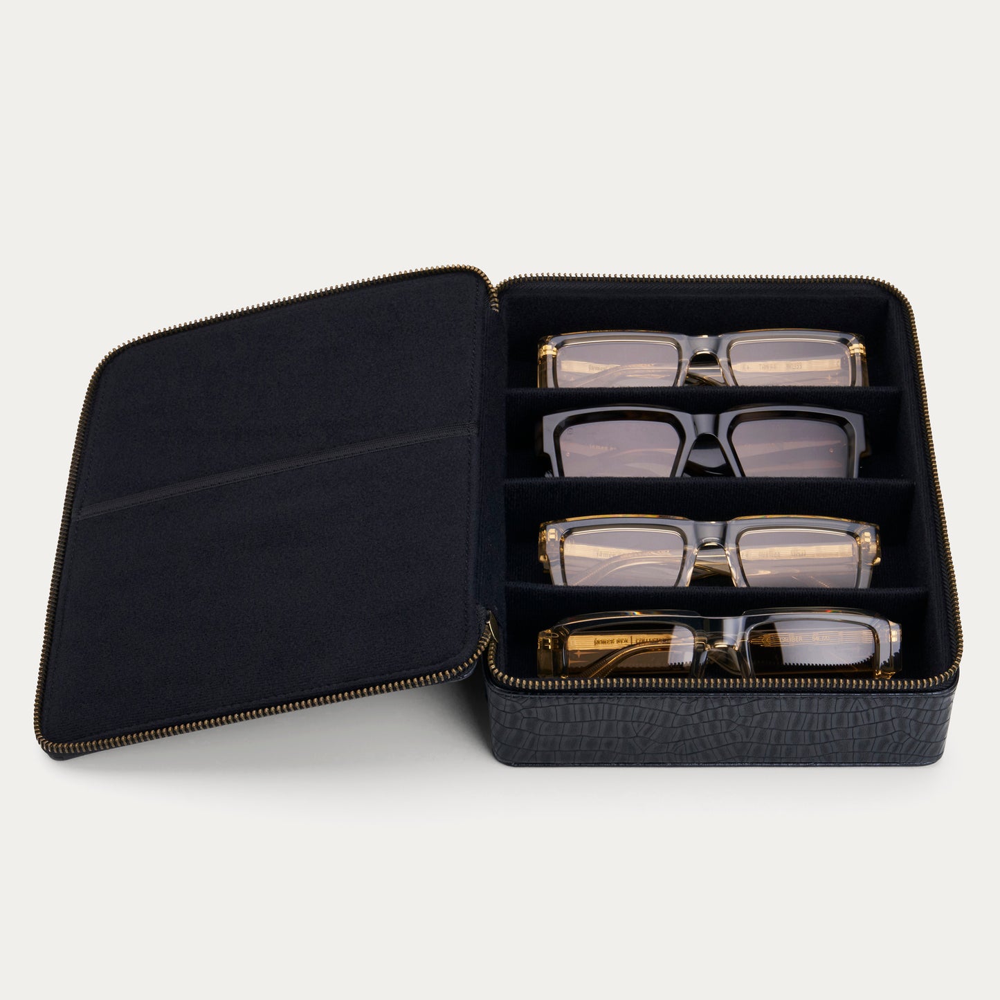 COLLECTORS CASE | MATTE BLACK CROC