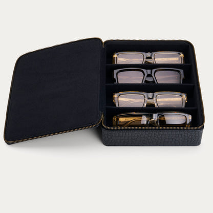 COLLECTORS CASE | MATTE BLACK CROC