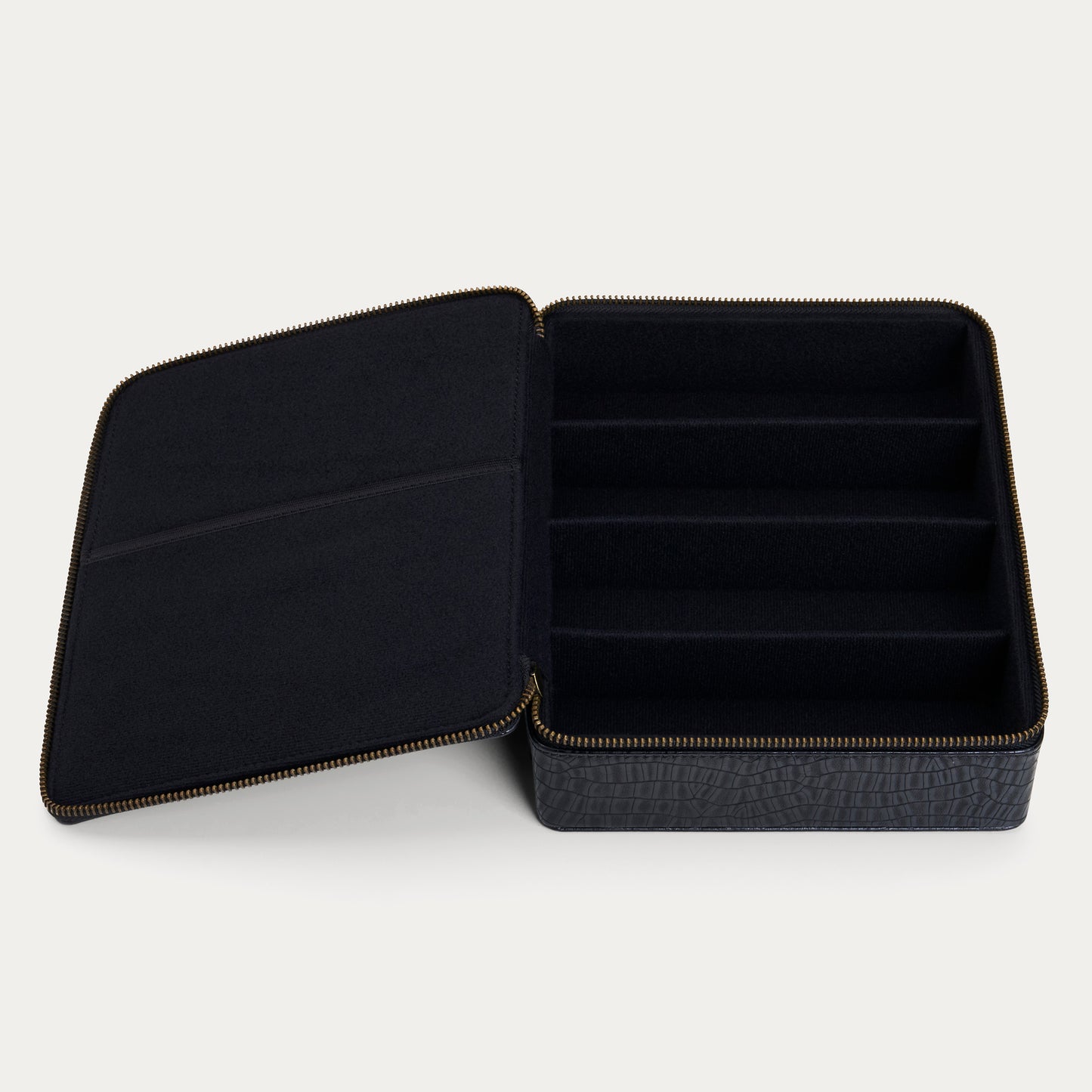 COLLECTORS CASE | MATTE BLACK CROC