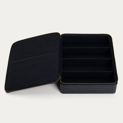 COLLECTORS CASE | MATTE BLACK CROC