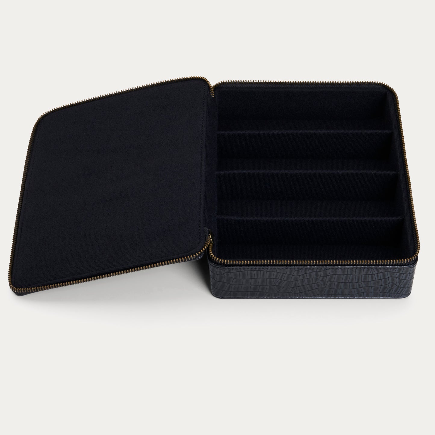 COLLECTORS CASE | MATTE BLACK CROC