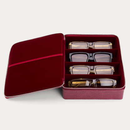 COLLECTORS CASE | BURGUNDY CROC