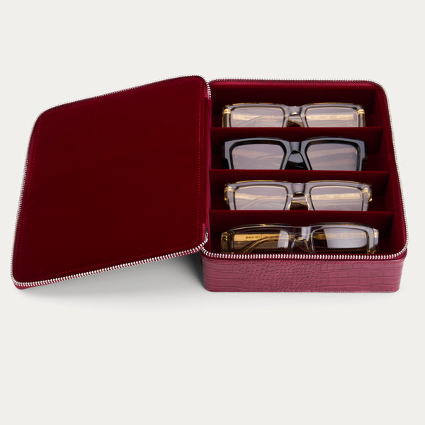 COLLECTORS CASE | BURGUNDY CROC
