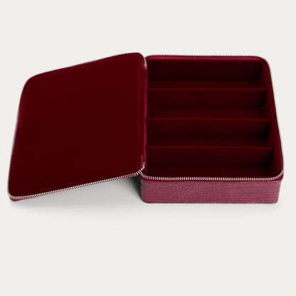 COLLECTORS CASE | BURGUNDY CROC