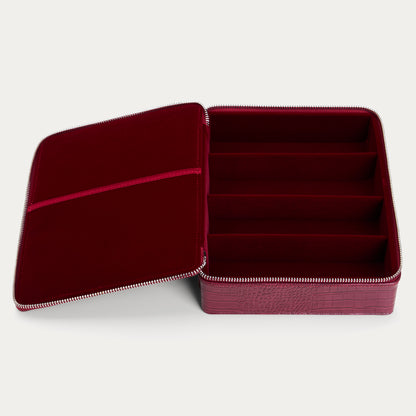 COLLECTORS CASE | BURGUNDY CROC