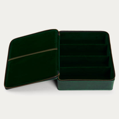 COLLECTORS CASE | DARK GREEN LEATHER