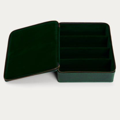 COLLECTORS CASE | DARK GREEN LEATHER