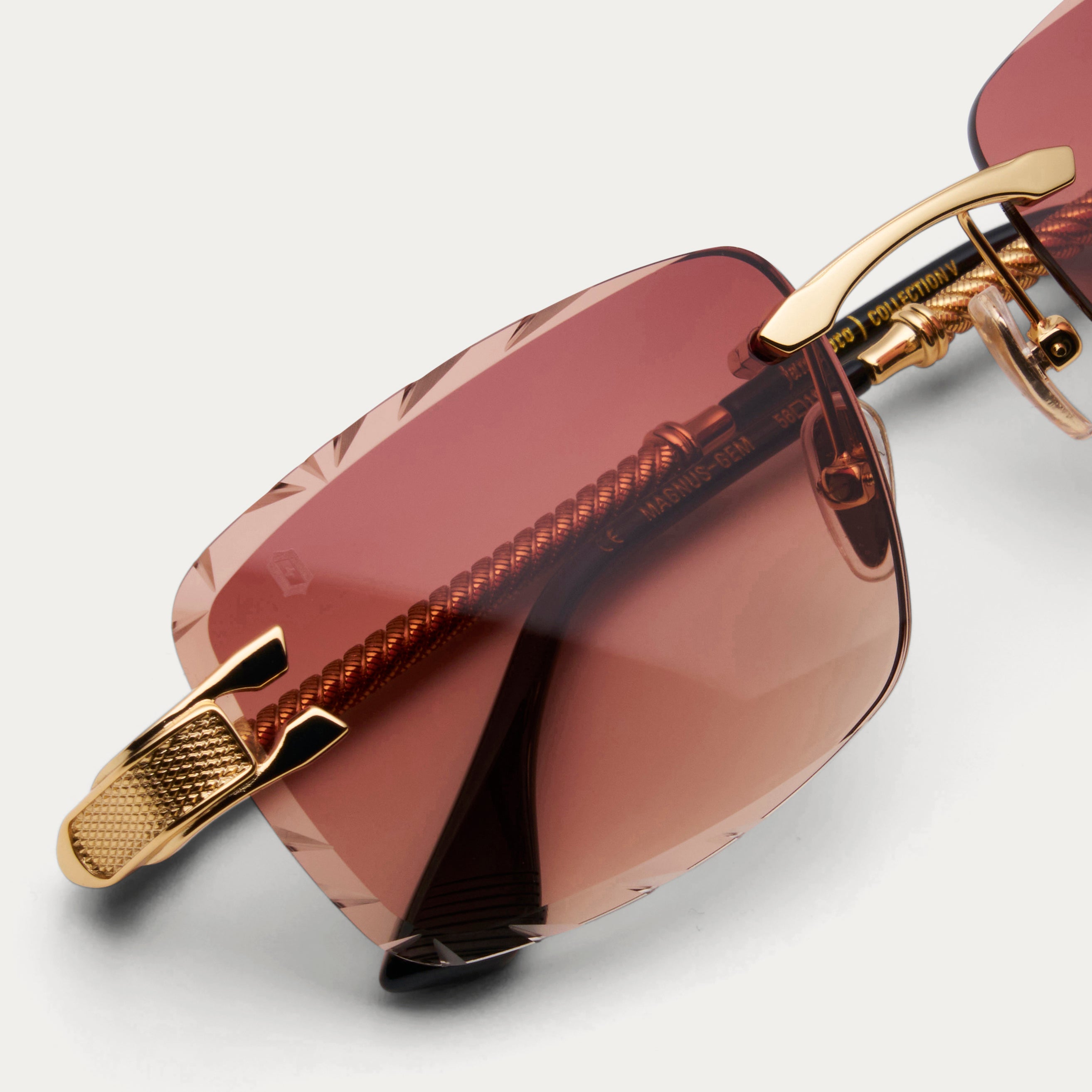 MAGNUS BROWN TINT SIGNATURE GEM CUT – JAMES ORO