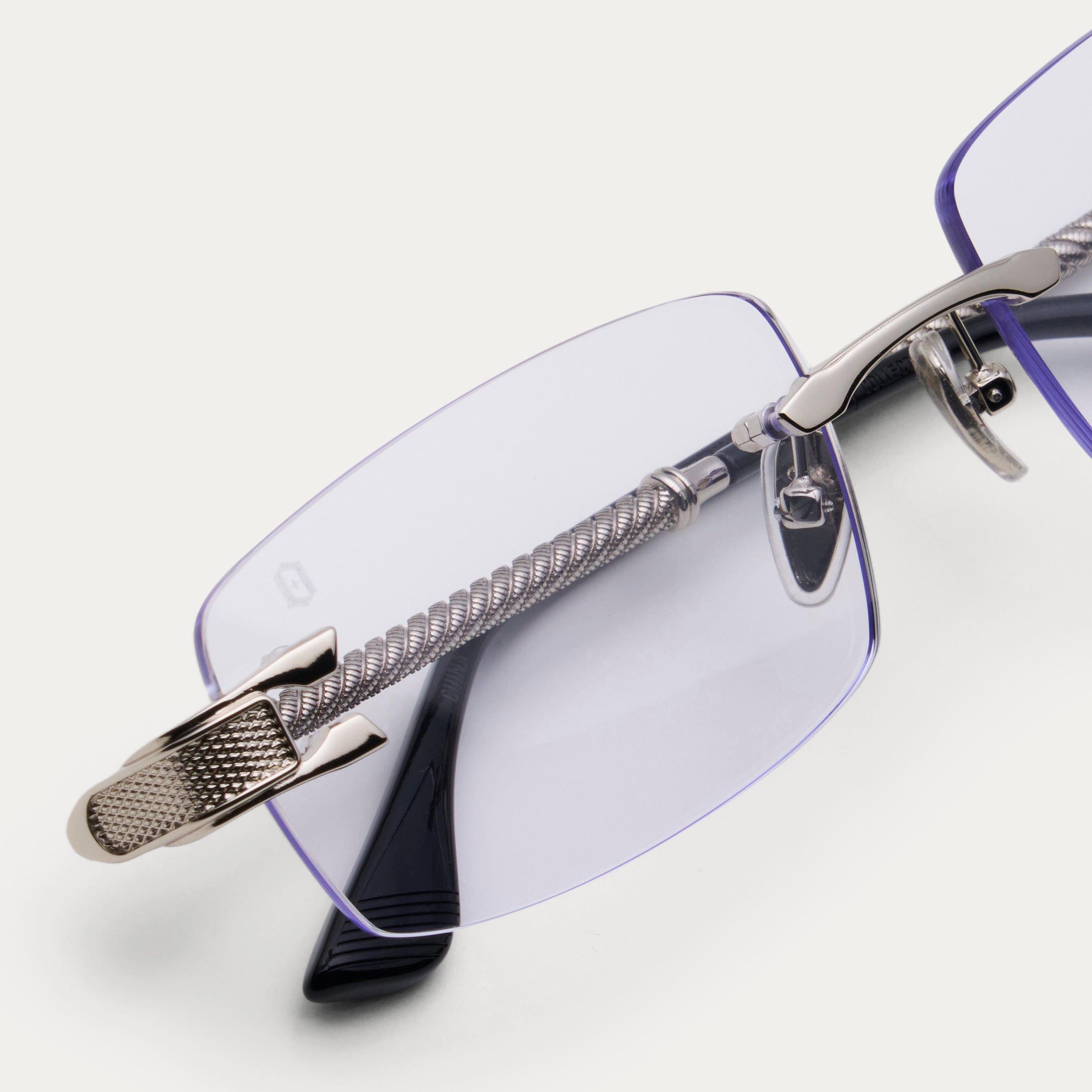 james oro リムレスメガネ CLEAR SILVER AUTHENTIC II – JAMES ORO