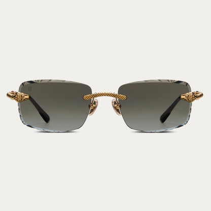 BLACK TINT SERPENT GEM CUT