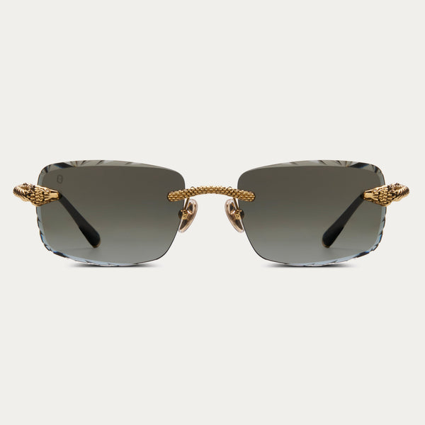 BLACK TINT SERPENT GEM CUT