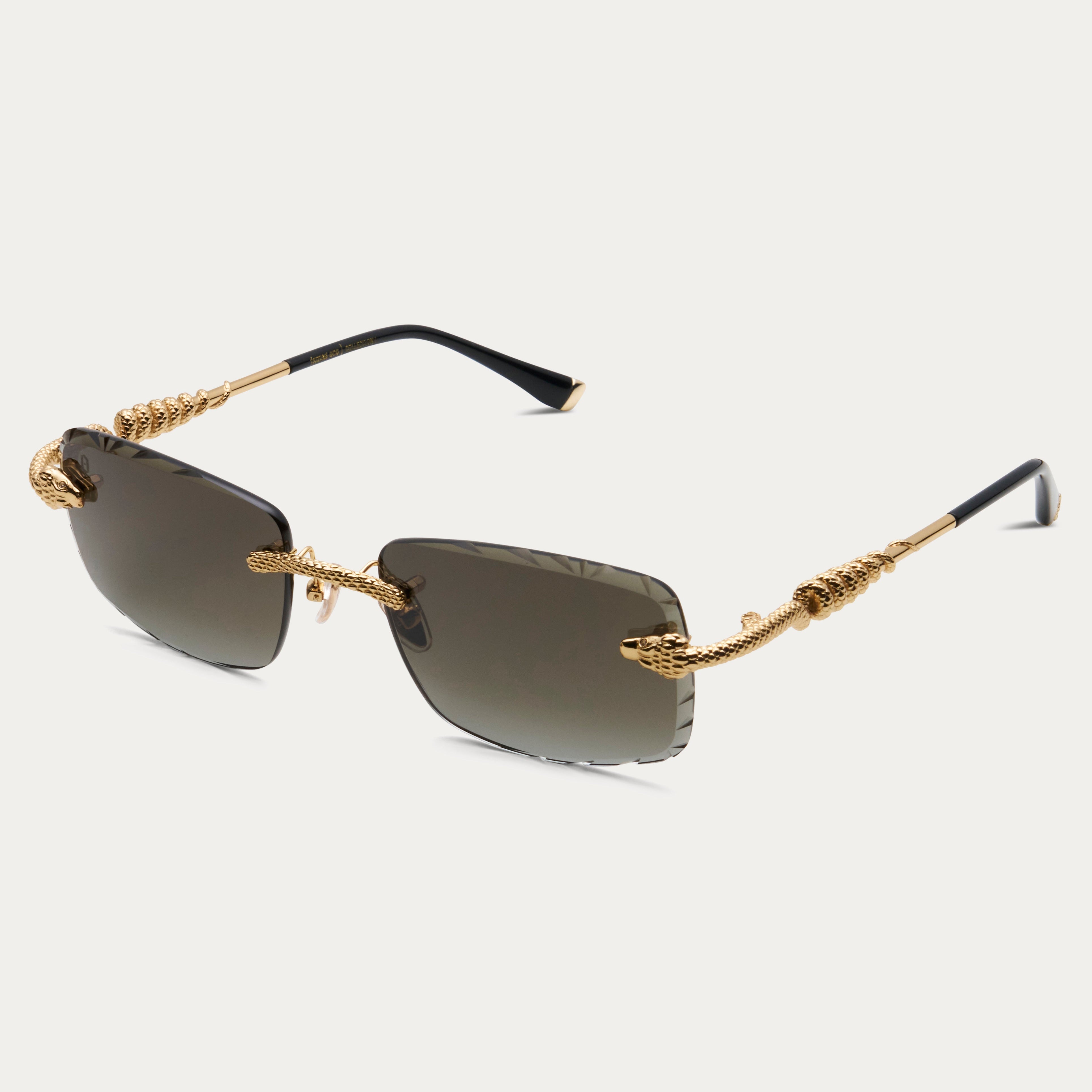 BLACK TINT SERPENT GEM CUT – JAMES ORO