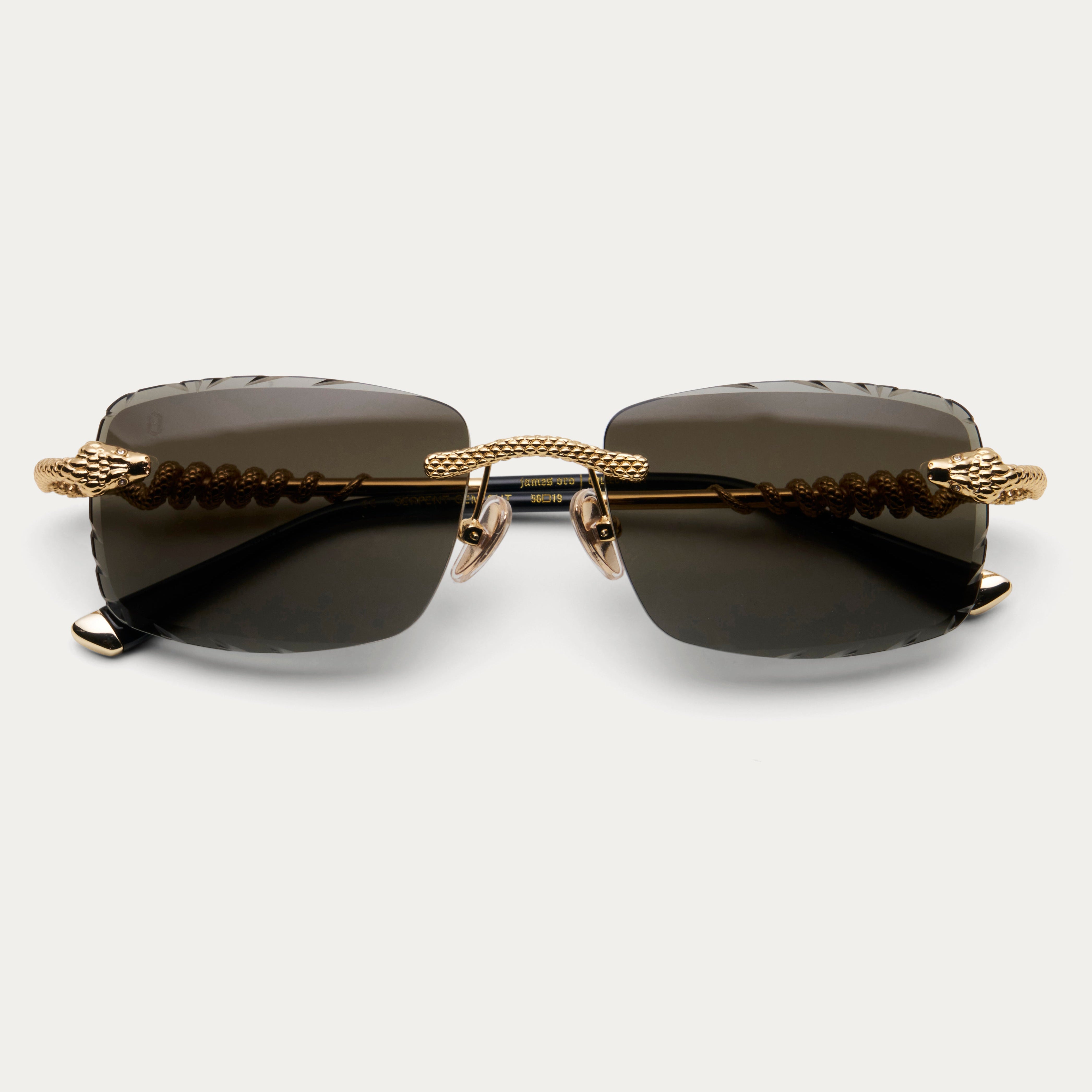 BLACK TINT SERPENT GEM CUT – JAMES ORO