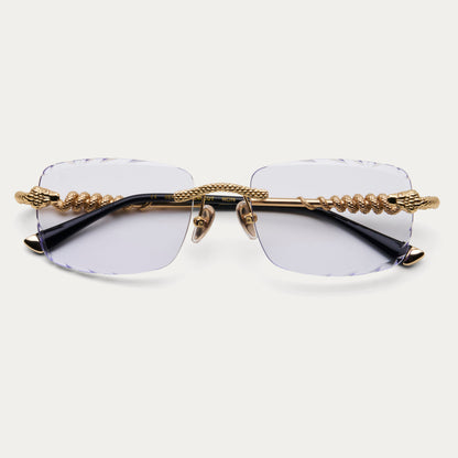 CLEAR SERPENT GEM CUT