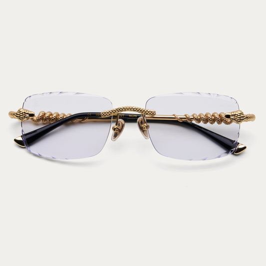 CLEAR SERPENT GEM CUT