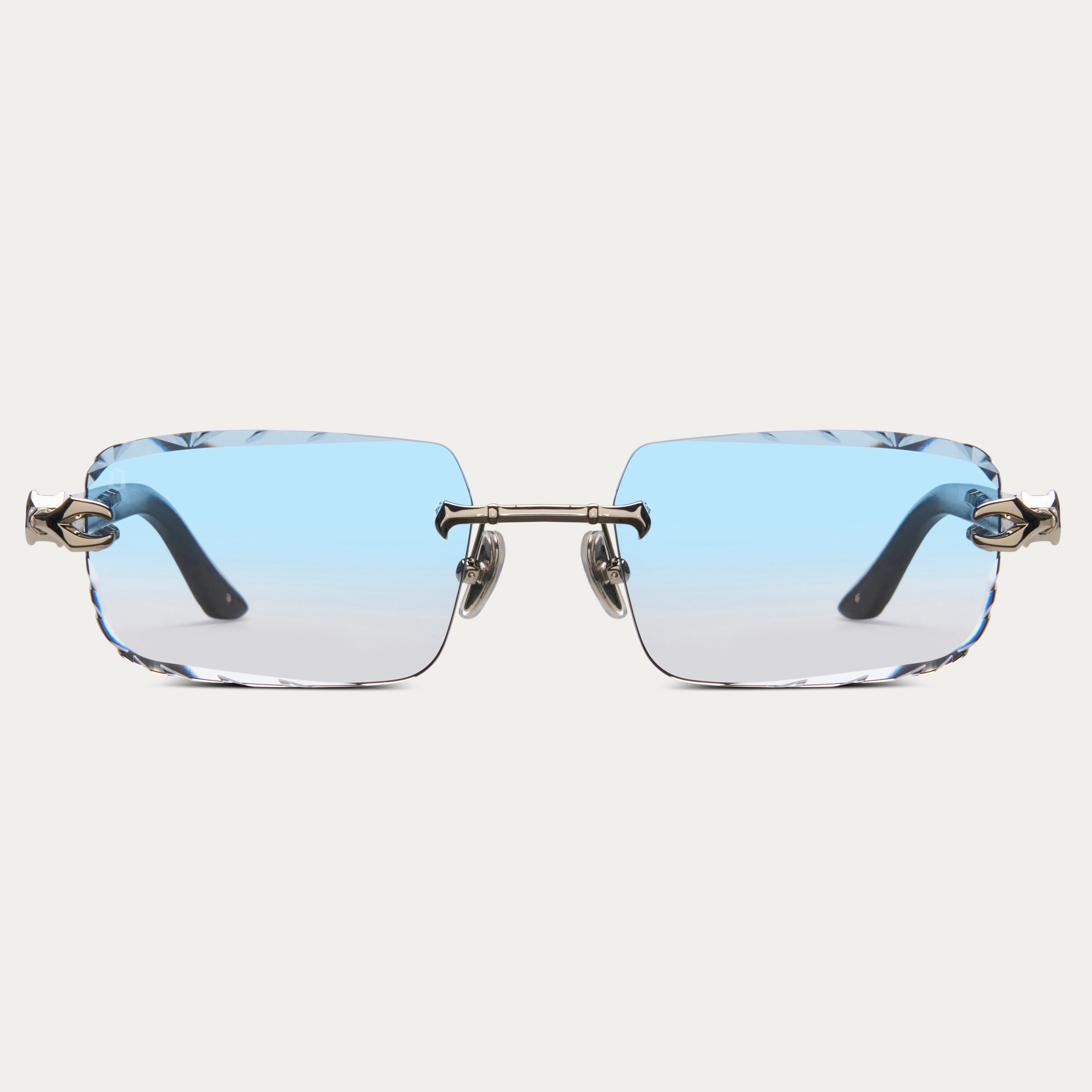 BLUE TINT SILVER HYDRA GEM CUT – JAMES ORO