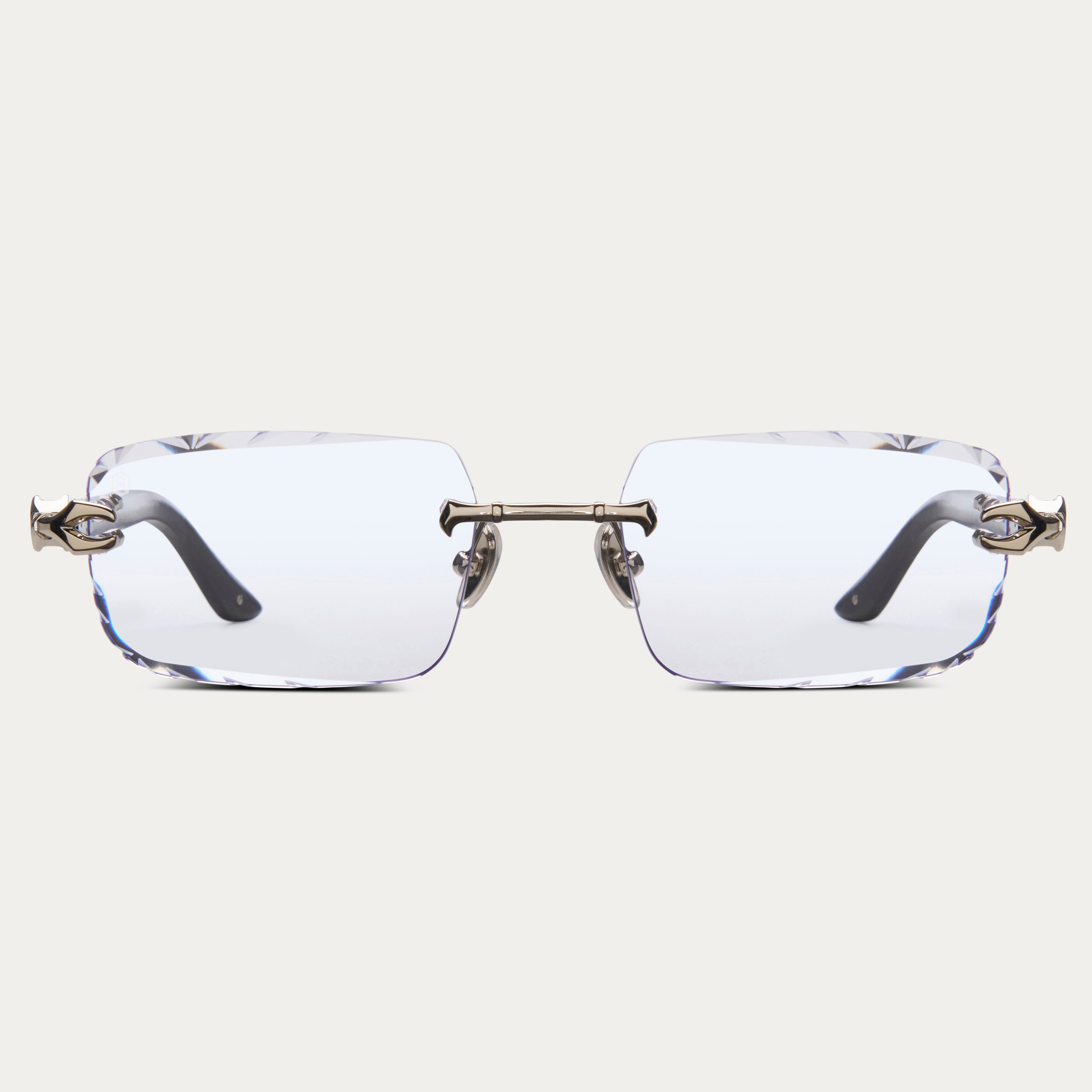 CLEAR SILVER HYDRA GEM CUT – JAMES ORO