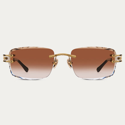 BROWN TINT SIGNATURE GEM CUT