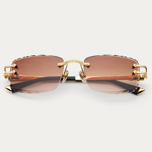 BROWN TINT SIGNATURE GEM CUT
