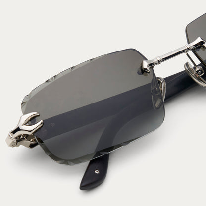 BLACK SILVER HYDRA GEM CUT