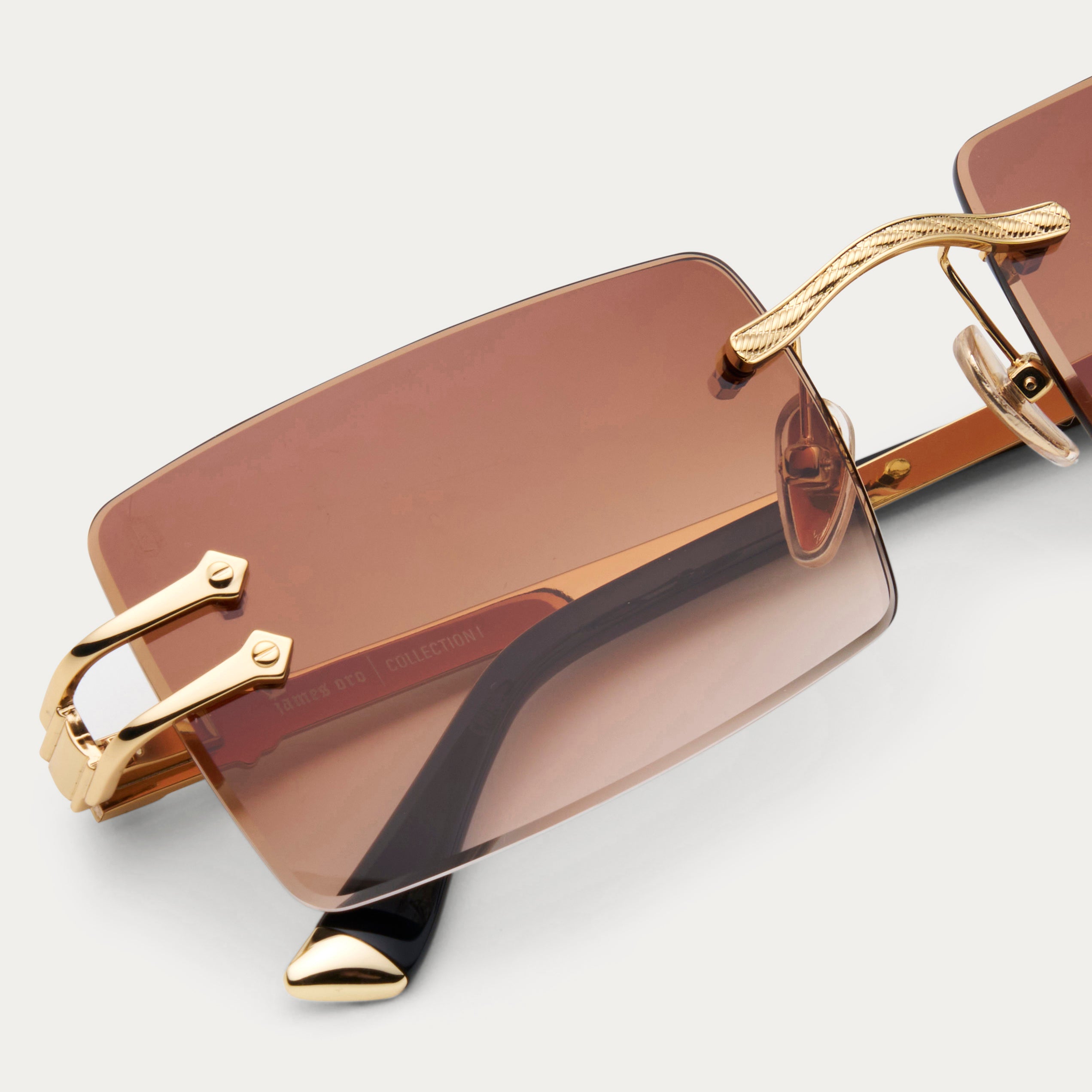 小物 JAMES ORO / GOLD-BROWN TINT AUTHENTIC II BROWN TINT AUTHENTIC II – JAMES ORO