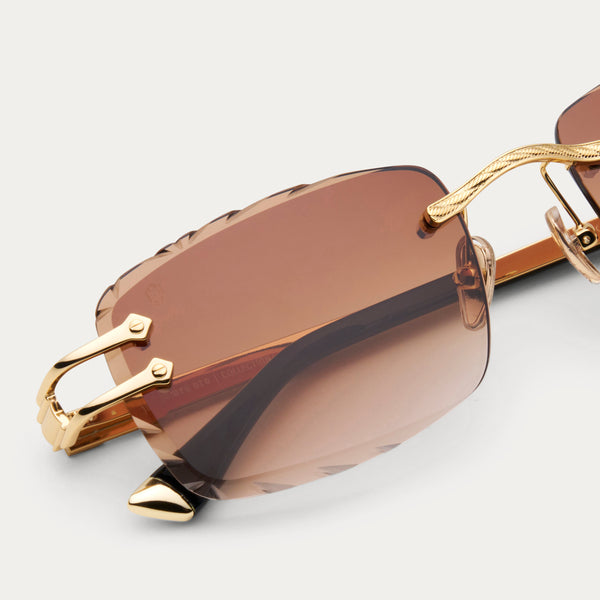 BROWN TINT SIGNATURE GEM CUT