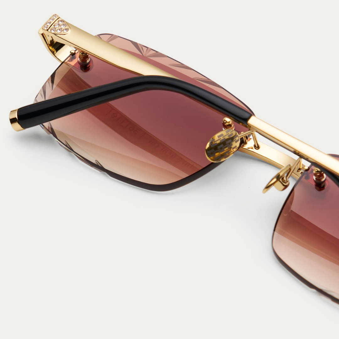 ICED BROWN TINT SIGNATURE GEM CUT – JAMES ORO ICED BROWN TINT SIGNATURE GEM CUT – JAMES ORO