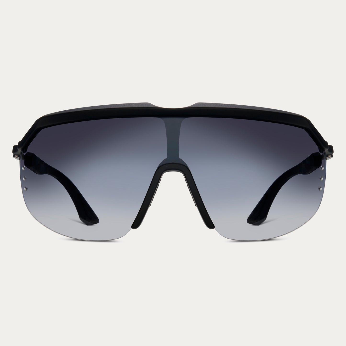 BLACK SILVER FLASH WINDSHIELD