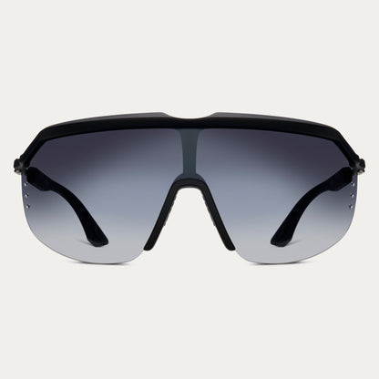 BLACK SILVER FLASH WINDSHIELD