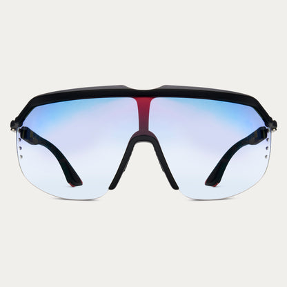 DARK BLUE FLASH WINDSHIELD