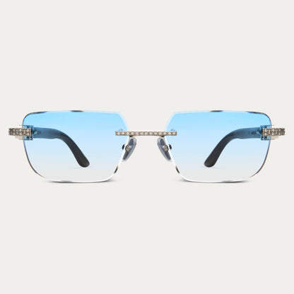 BLUE TINT SILVER BANKROLLER