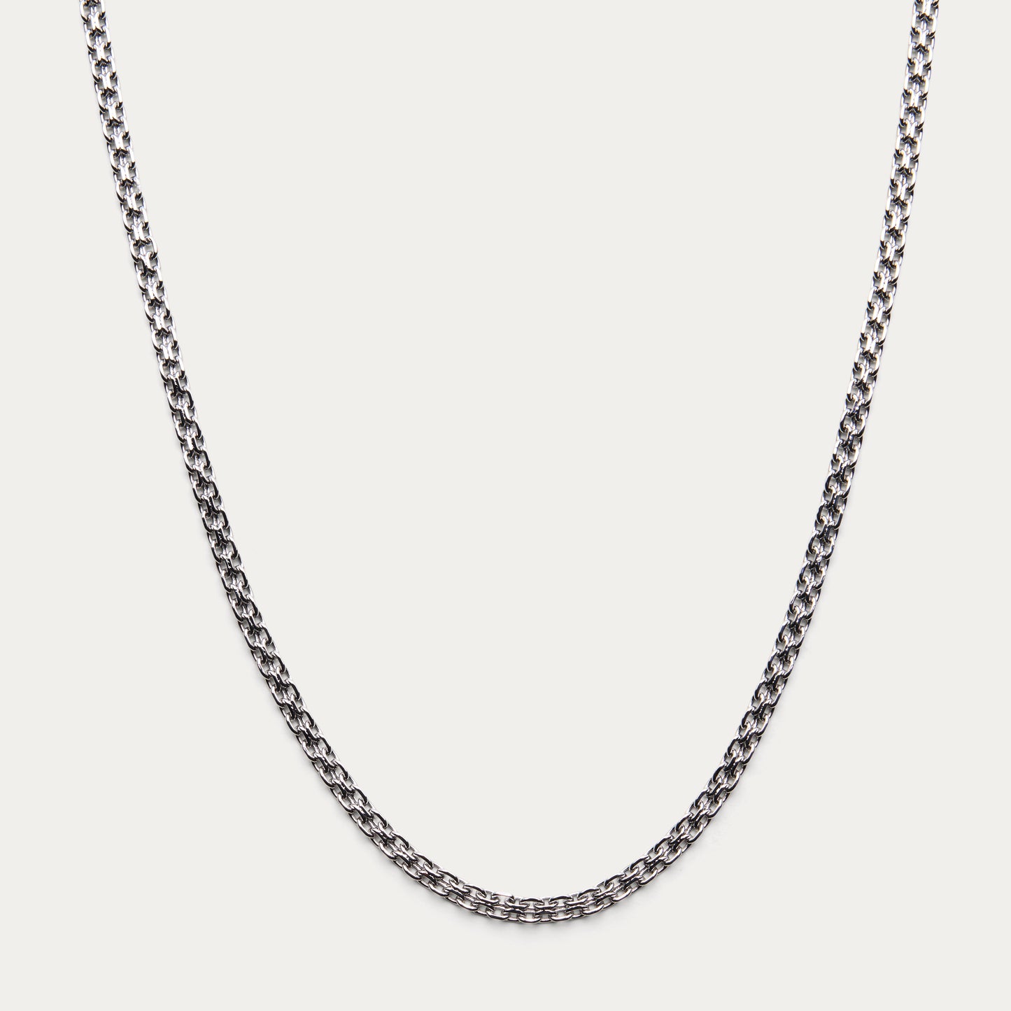SILVER HELIX CHAIN 4mm