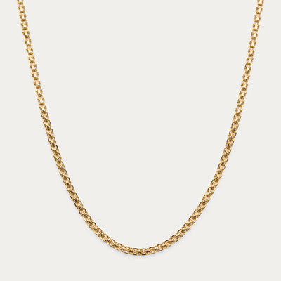 GOLD HELIX CHAIN 4mm