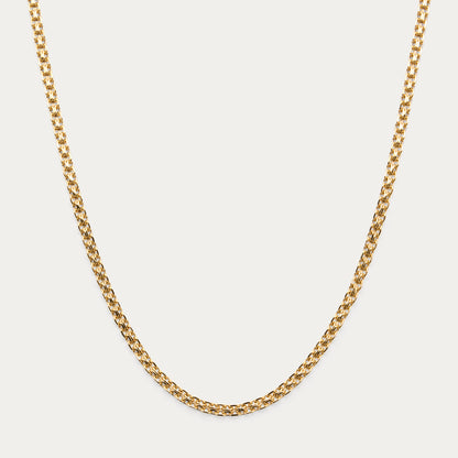 GOLD HELIX CHAIN 4mm