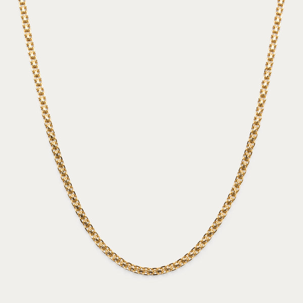 GOLD HELIX CHAIN 4mm