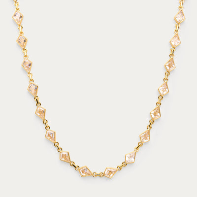 GOLD SHARD NECKLACE