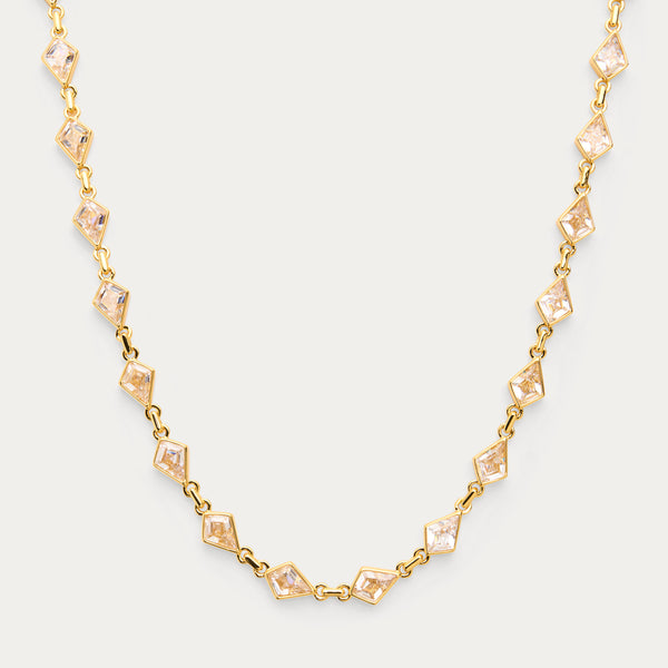 GOLD SHARD NECKLACE